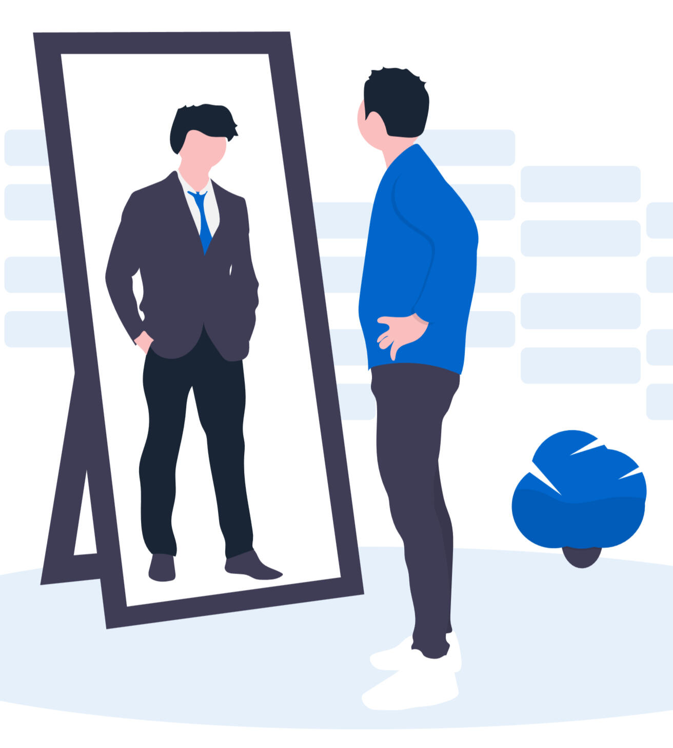 Clarifi strategy what we do Minimal vector illustration of a business strategy plan and data charts symbolising Clarifi Strategy’s regulatory and growth planning services.